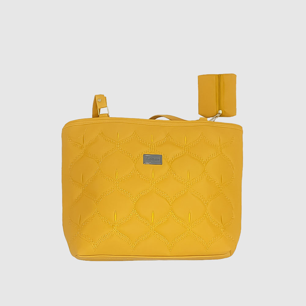 Etam Yellow Large Tote Bag Etam Yellow Large Tote Bag